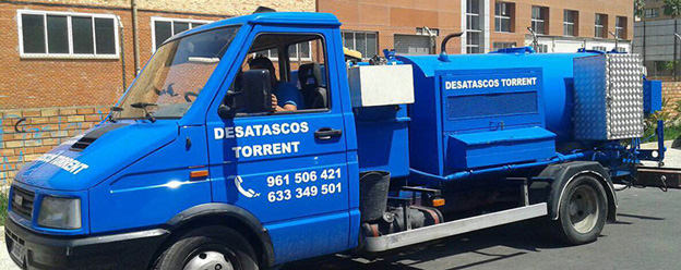 Camiones cisterna para achiques de agua en Valencia